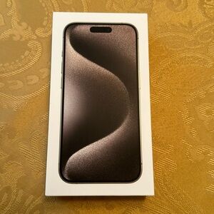 Apple i Phone 15 Pro Empty Box only